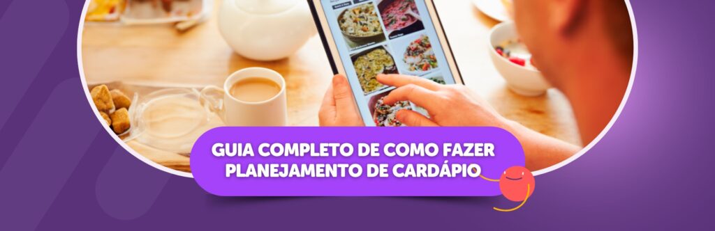 como fazer planejamento de cardápio