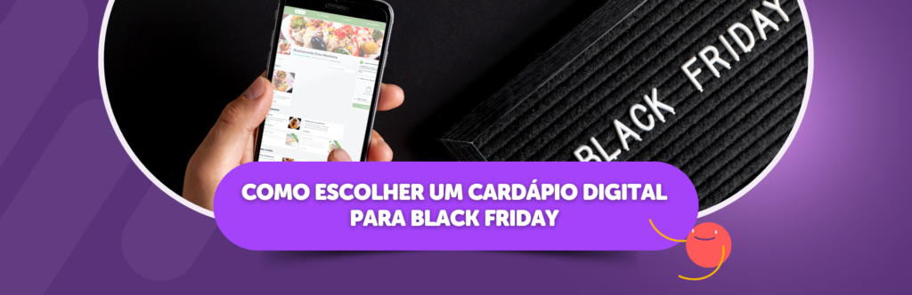 Como Escolher um Cardápio Digital para Black Friday