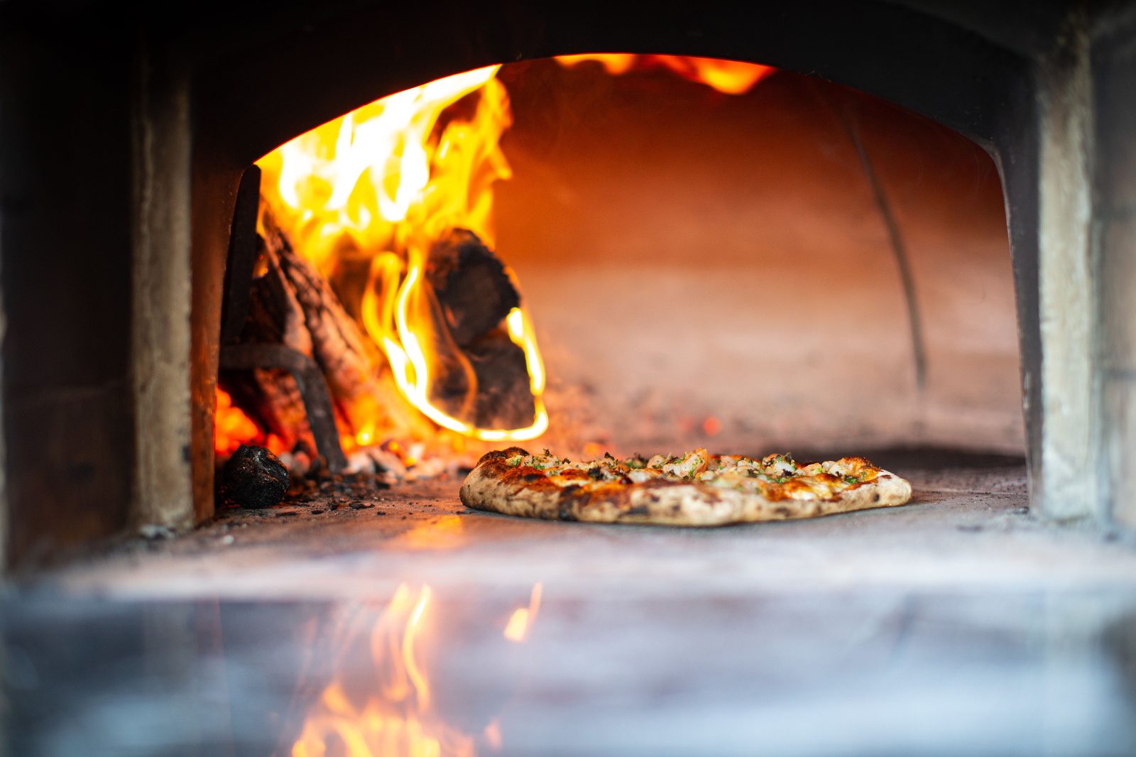 Forno de pizza moderno