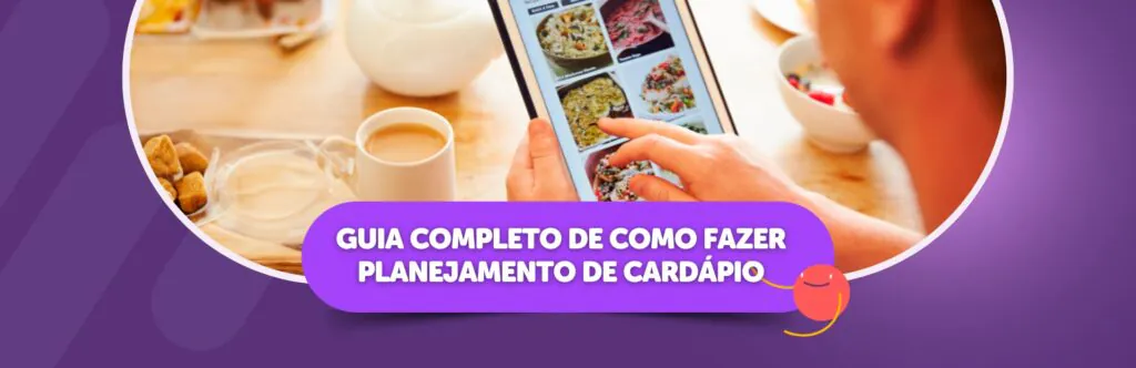 como fazer planejamento de cardápio