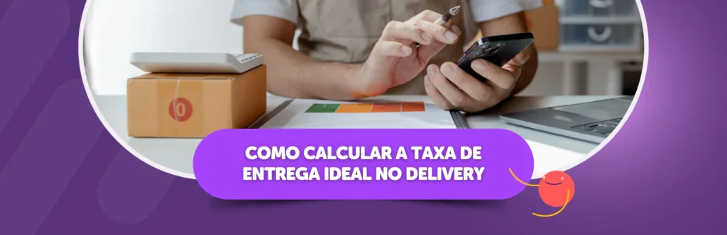 taxa de entrega