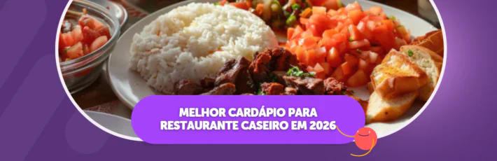 Cardápio para Restaurante Caseiro