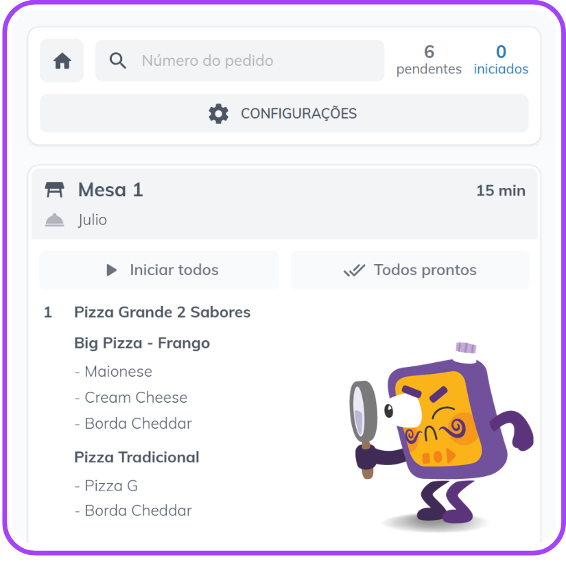 Cardápio Web - Cardápio Para Balcão