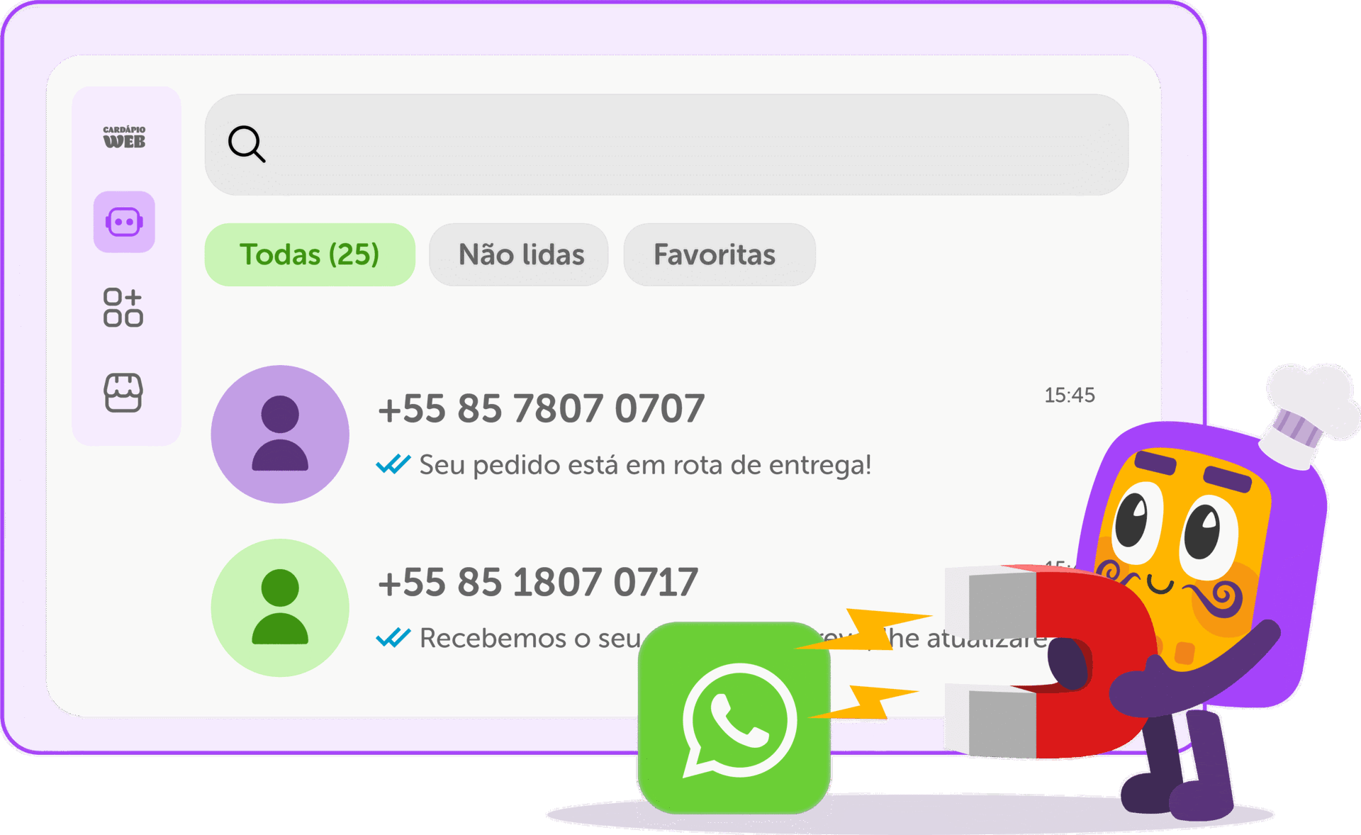 Casrdápio Digital em Manaus